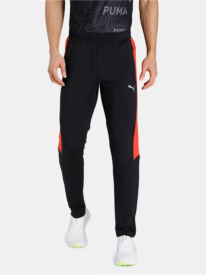 Puma Men Black & Red Virat Kohli Poly Track Pants (1)
