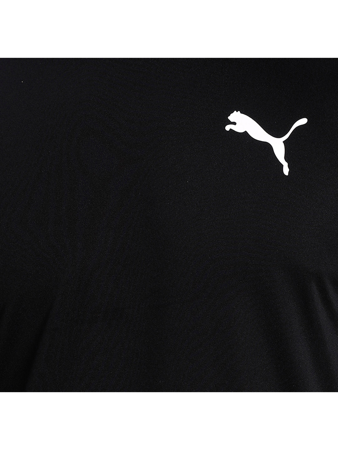 Puma Men Black Solid Half Sleeves Round Neck T Shirt (5)