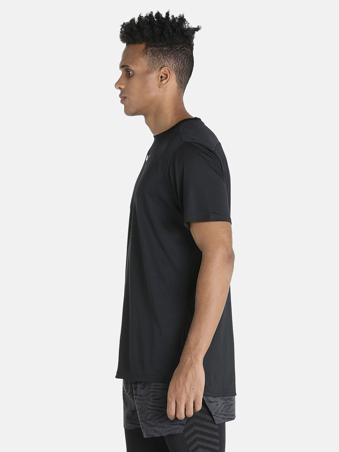 Puma Men Black Solid Train Vent T-Shirts (3)