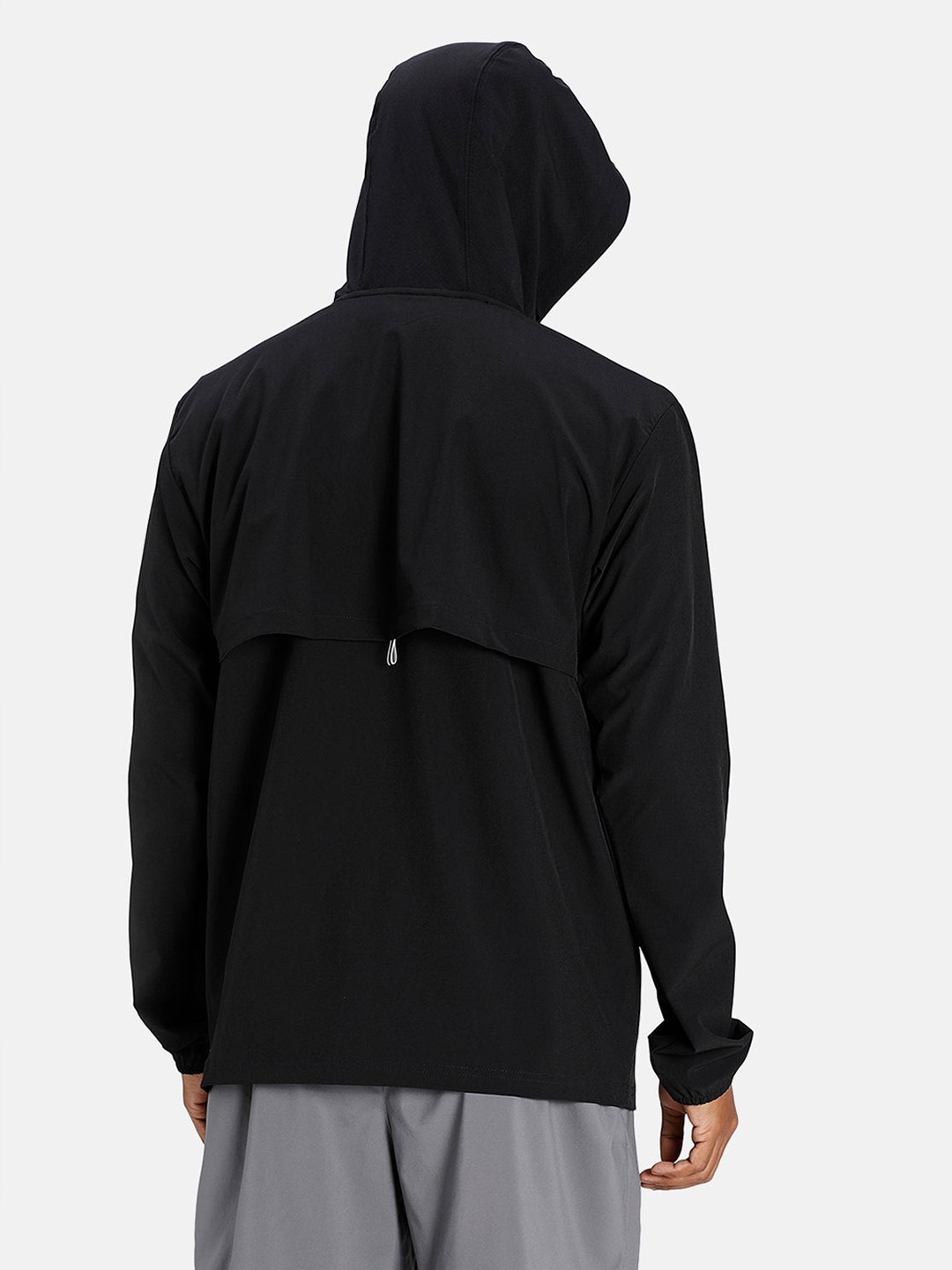Puma Men Black & White Printed Run Reflective Hoodies (2)