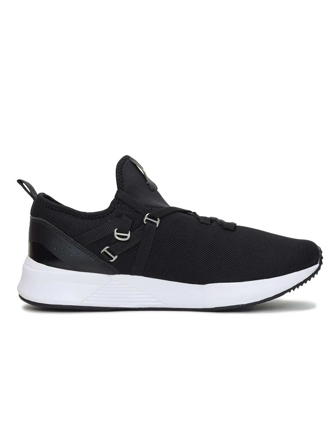 Puma Men Black & Yellow Pacer Fire Sports Shoes (1)