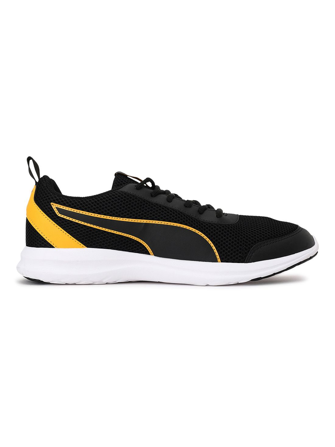 Puma Men Black & Yellow Sear Sneakers (1)