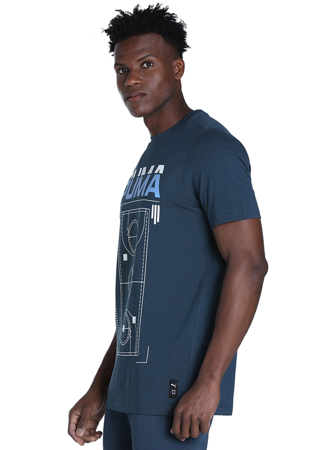 Puma Men Blue Clear Out 3 T-Shirt (2)