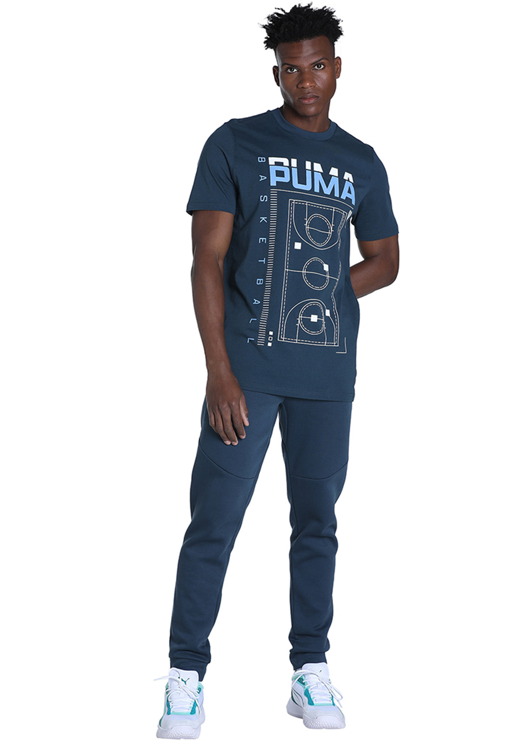 Puma Men Blue Clear Out 3 T-Shirt (6)