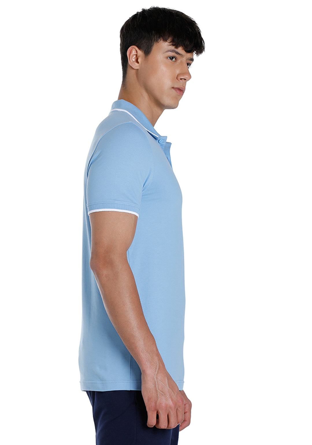 Puma Men Blue Collar Tipping Polo (4)