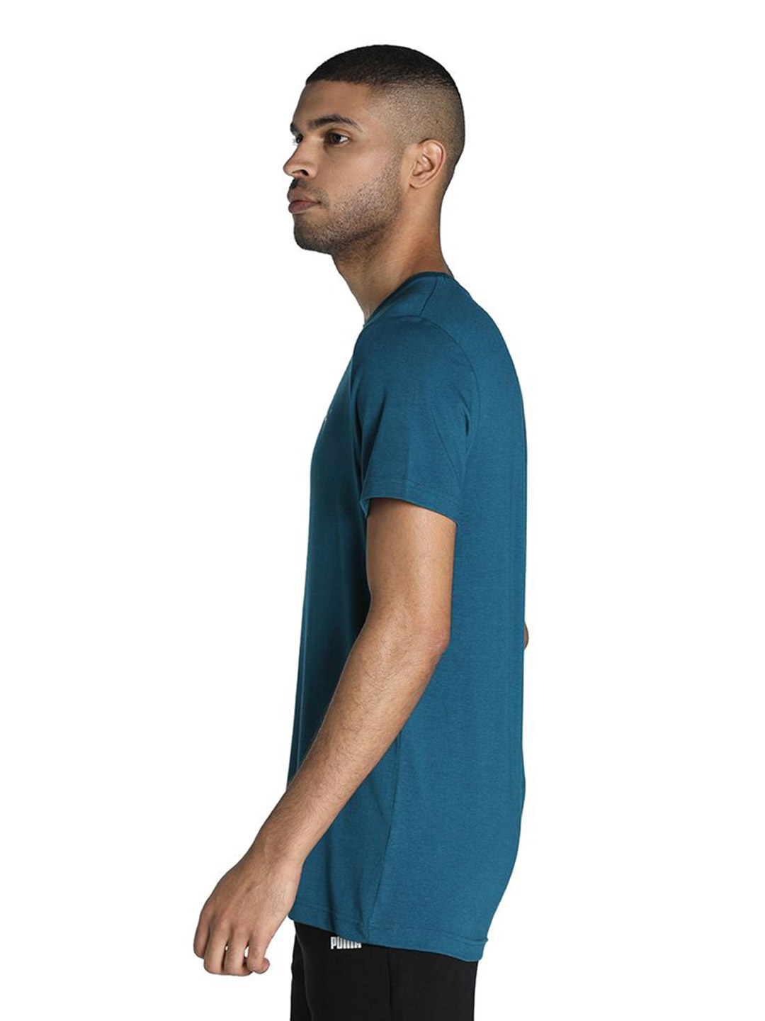 Puma Men Blue Coral Printed Premium Soft Touch T-Shirt (6)