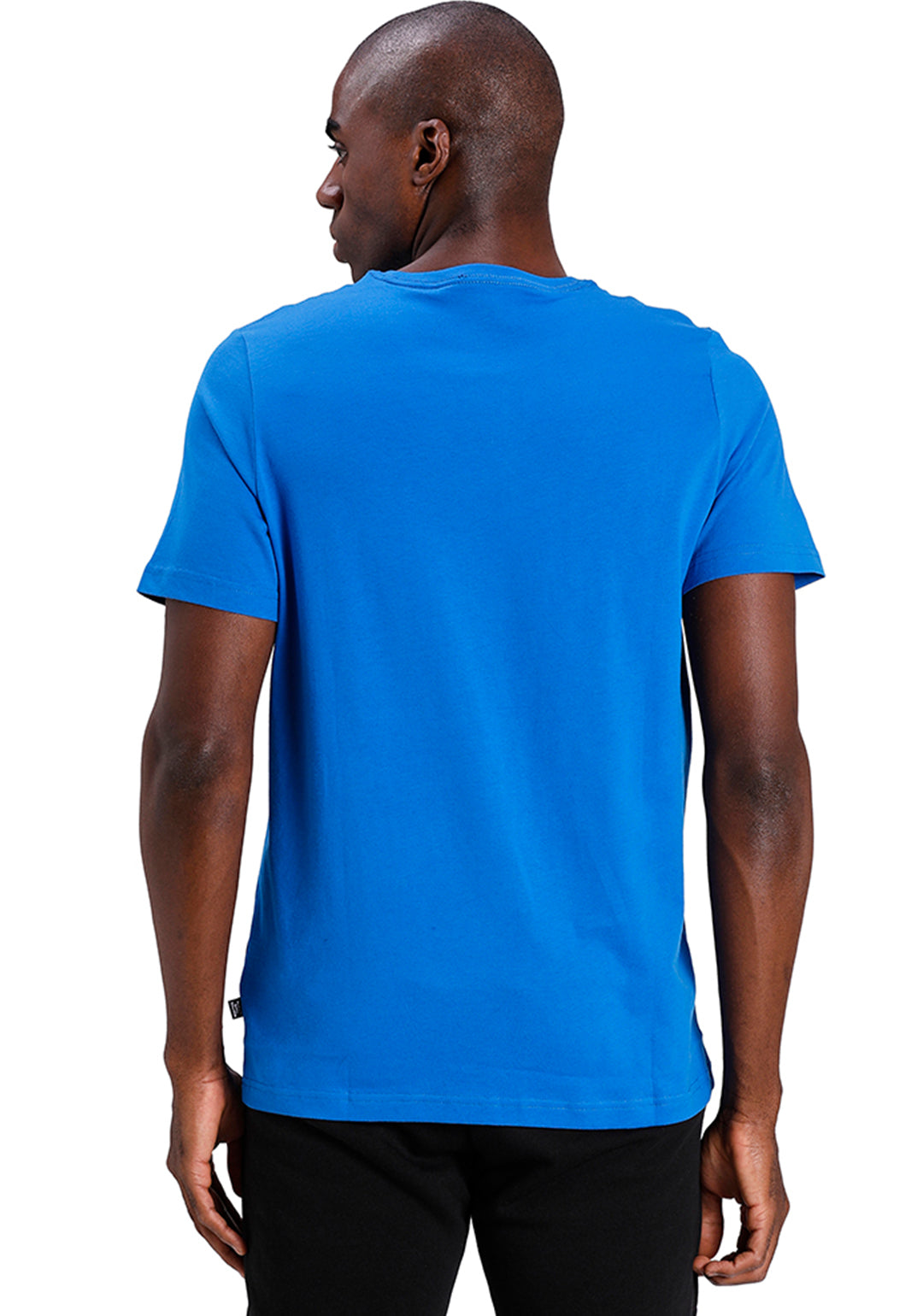 Puma Men Blue ESS Small Logo T-Shirt (3)