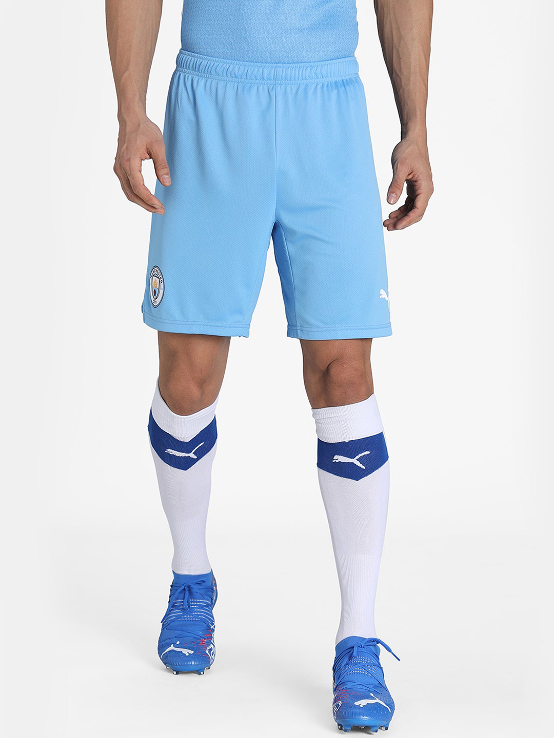 Puma Men Blue Manchester City F.C. Replica Shorts (1)
