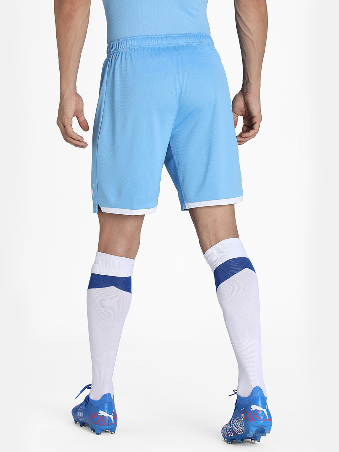 Puma Men Blue Manchester City F.C. Replica Shorts (3)