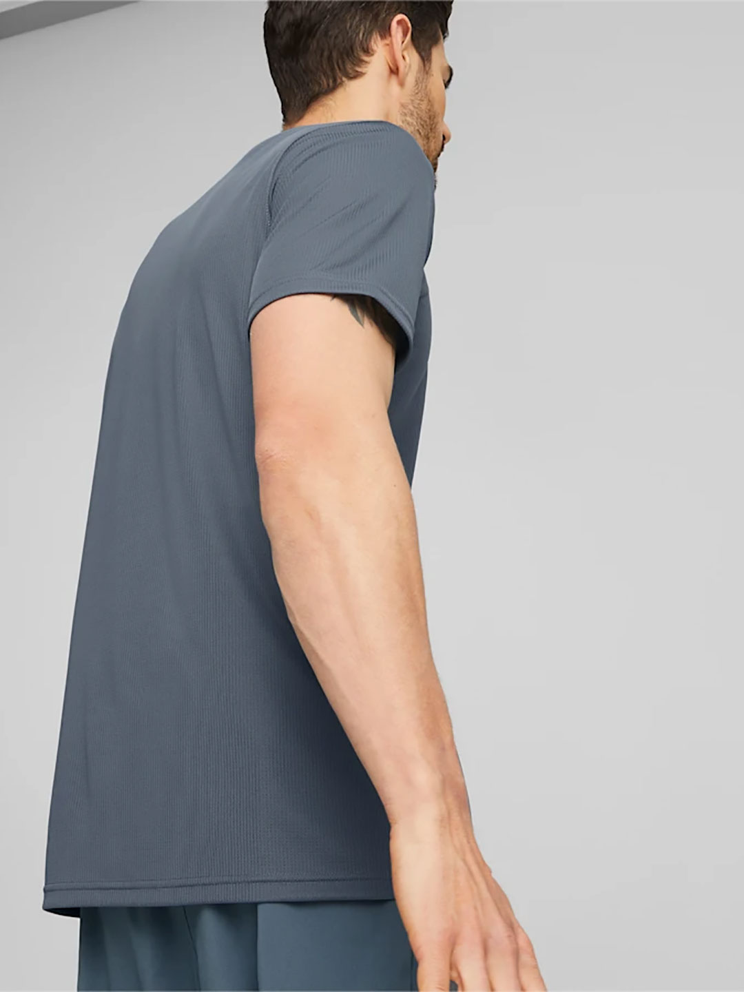 Puma Men Blue Performance Cat Training T-shirt (4)