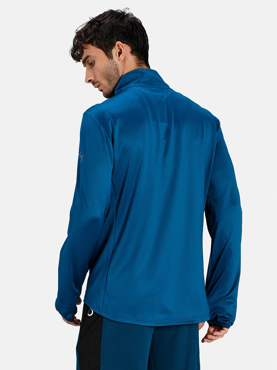 Puma Men Blue Printed Padded Jackets (2)
