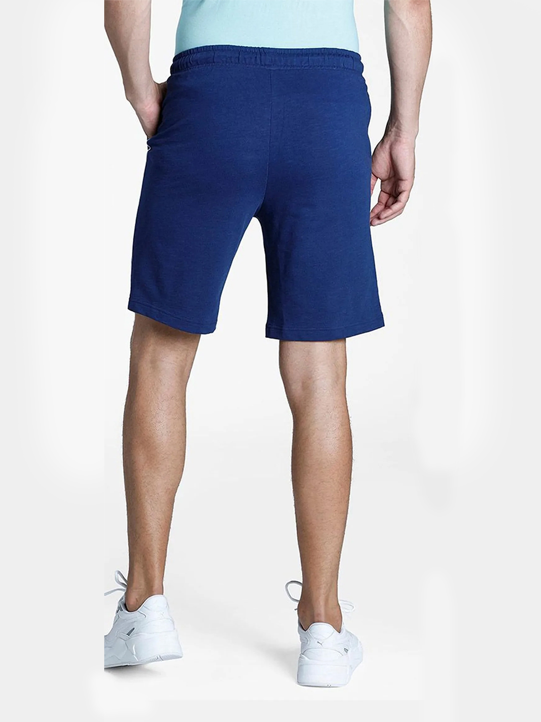 Puma Men Blue Slub Shorts (3)
