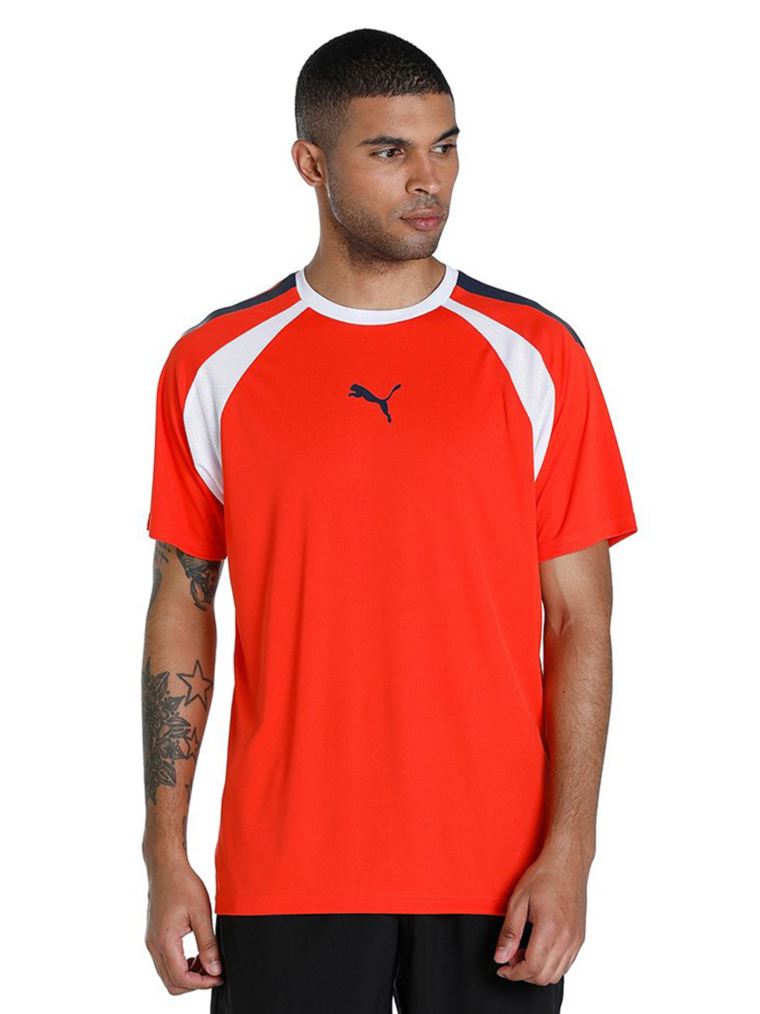 Men Cherry Tomato Printed teamLIGA T-Shirt