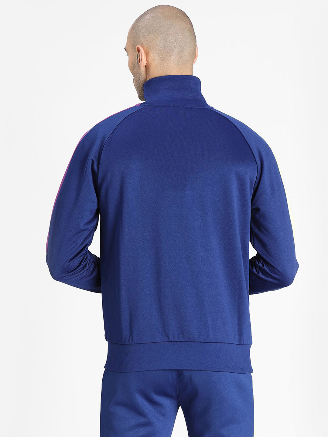 Puma Men Elektro Blue Solid Iconic Track Jacket (2)
