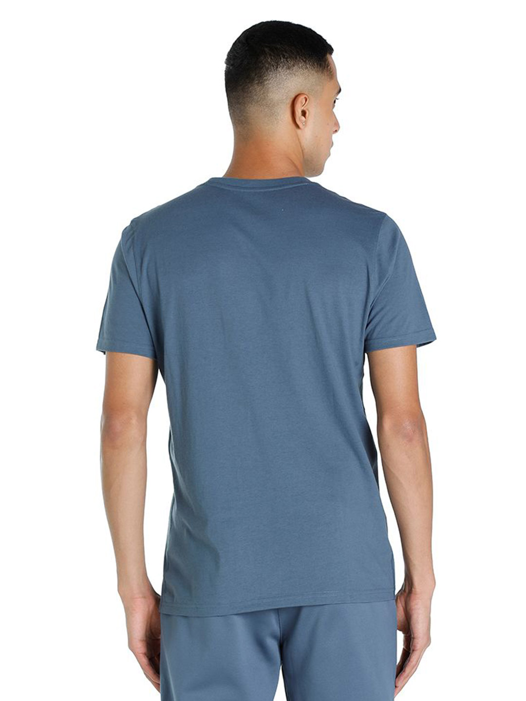 Puma Men Evening Sky Printed Short Sleeve Training T-Shirt (2)