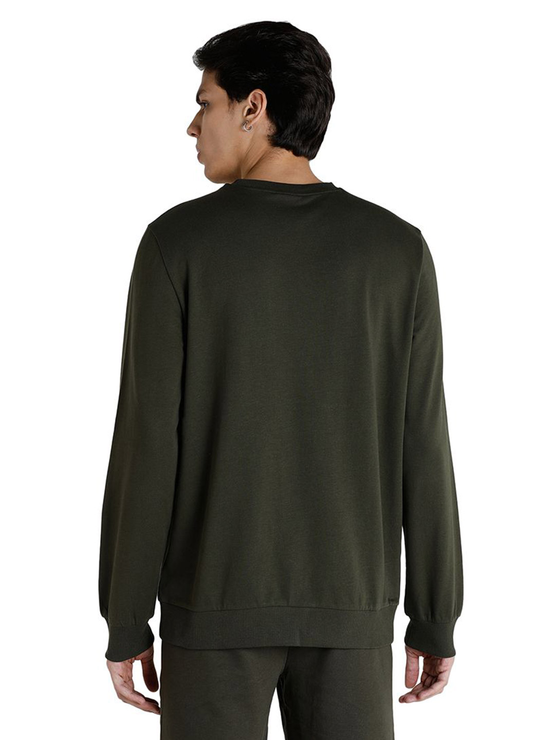 Puma Men Forest Night Printed PUMA Crew Sweat Shirt (3)