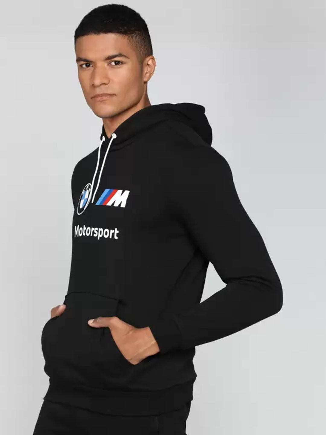 Puma Men Full Sleeve Printed Hooded Sweatshirt BLACK (3)