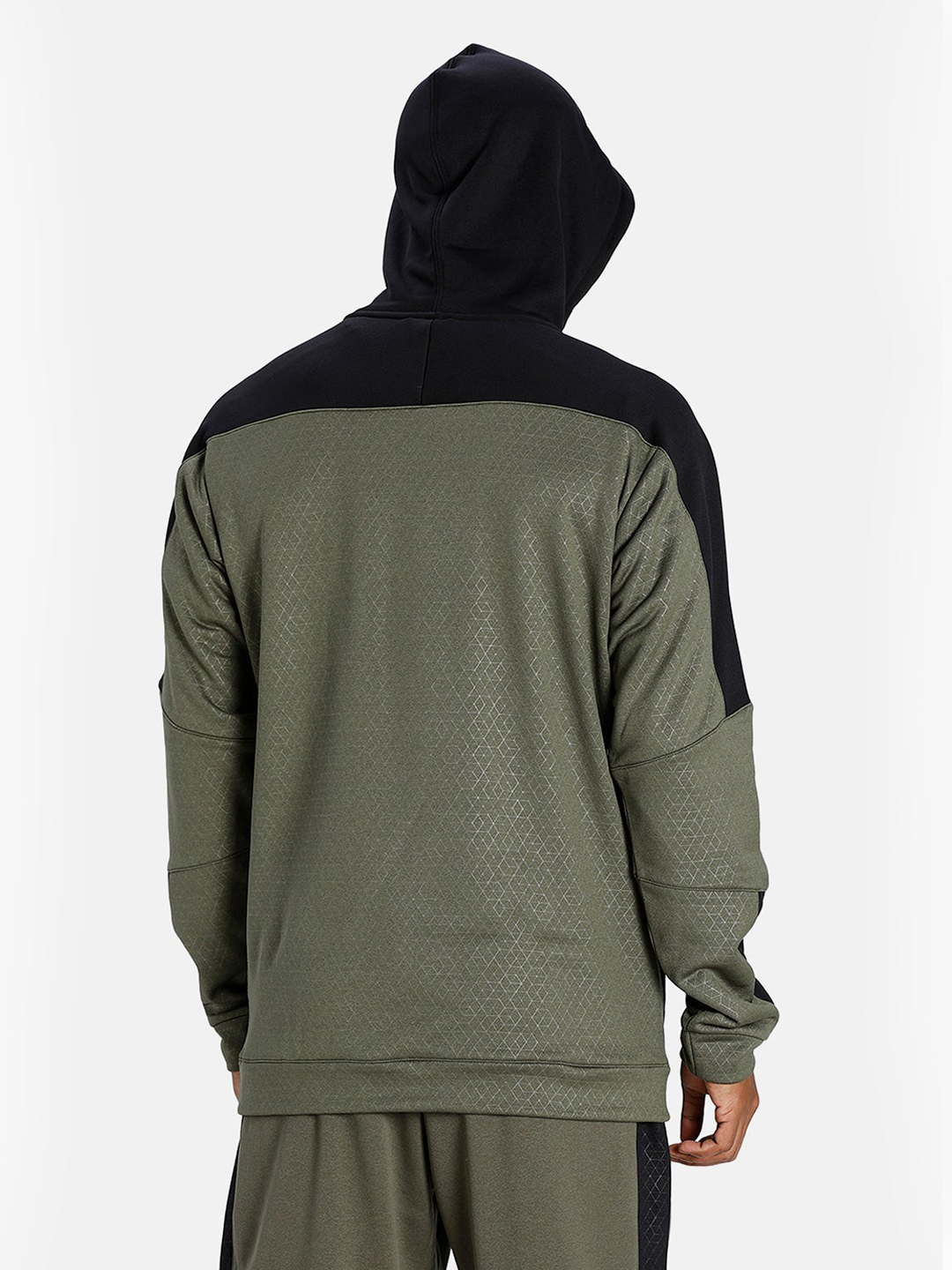 Puma Men Green & Black Printed Train Activate Hoodies (3)