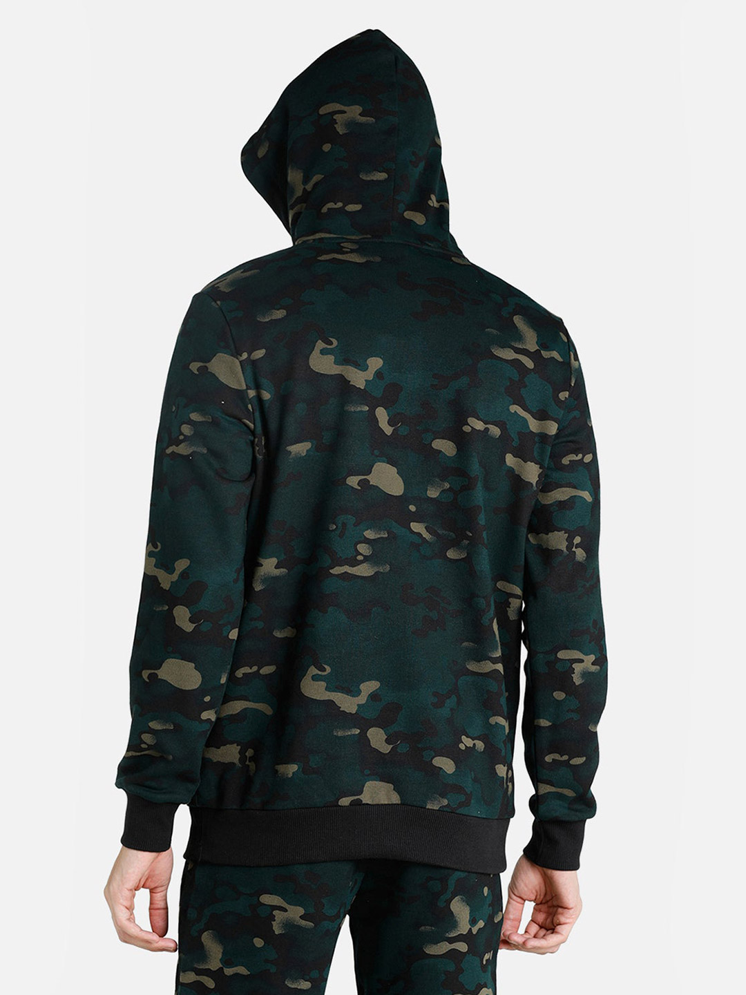 Puma Men Green Printed Classics Graphics Camo Aop Sweatshirts (3)
