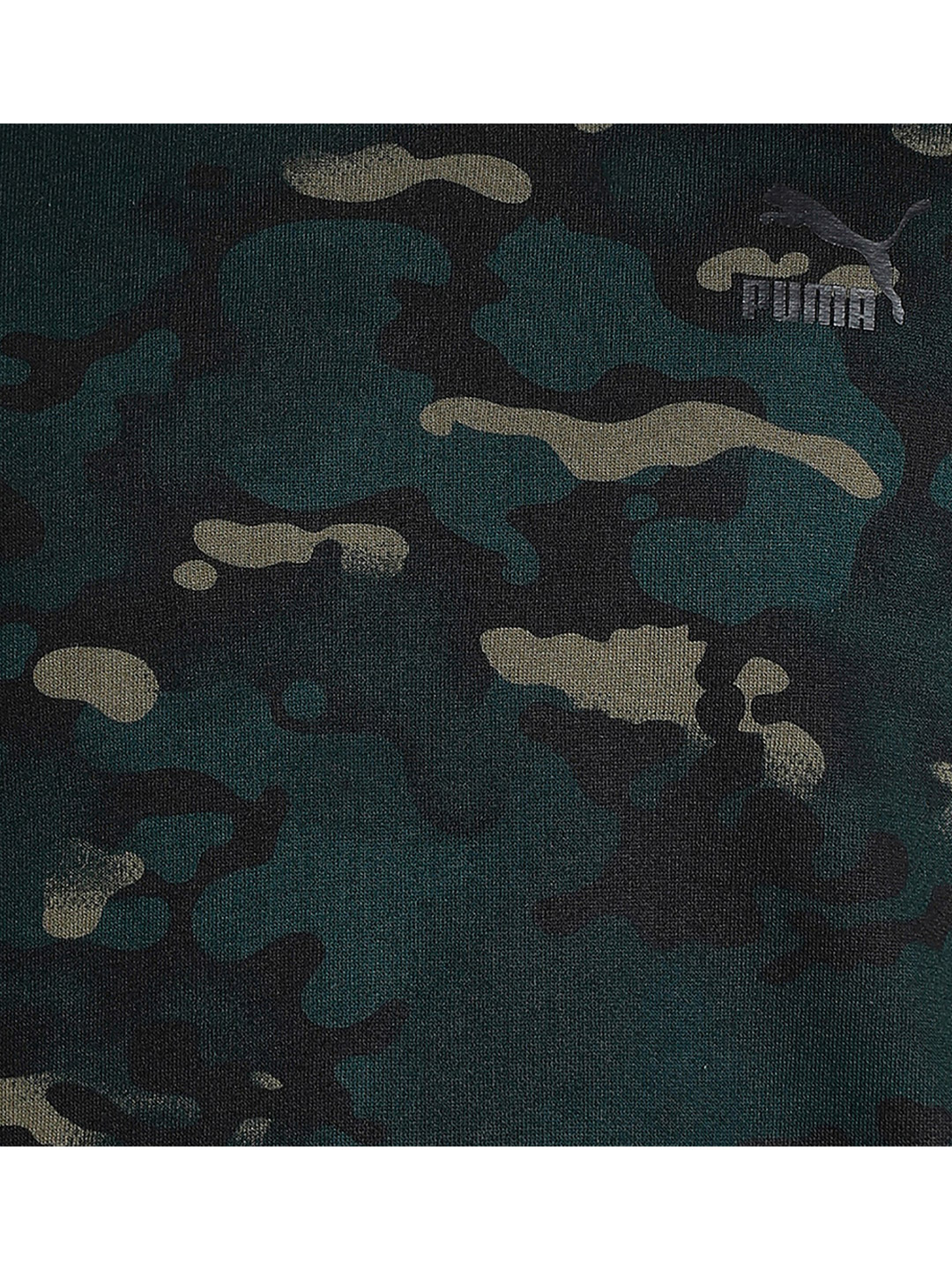 Puma Men Green Printed Classics Graphics Camo Aop Sweatshirts (6)