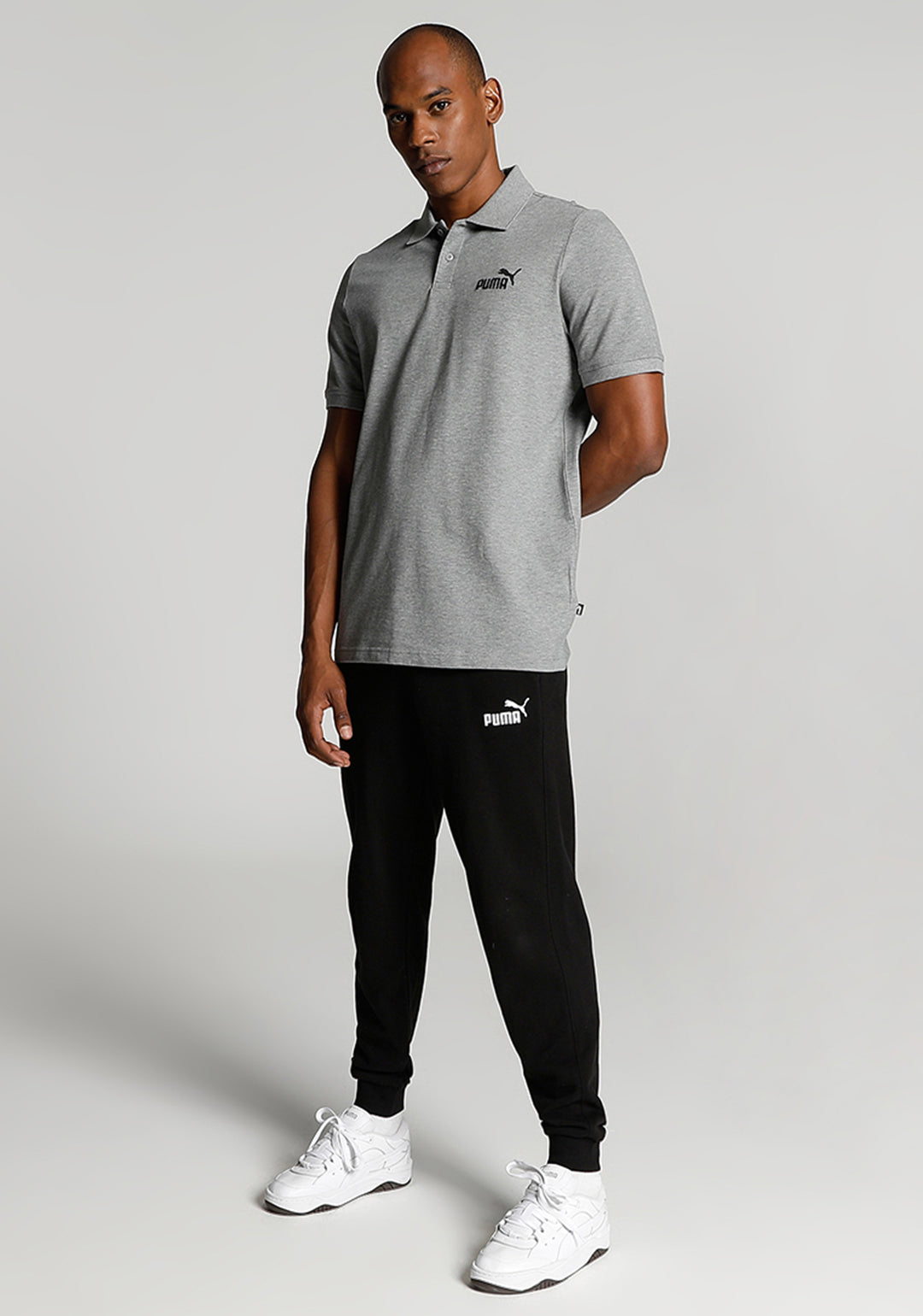 Puma Men Grey ESS Pique Polo (5)
