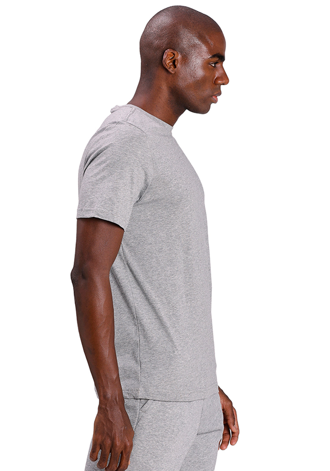 Puma Men Grey ESS Small Logo T-Shirt (4)