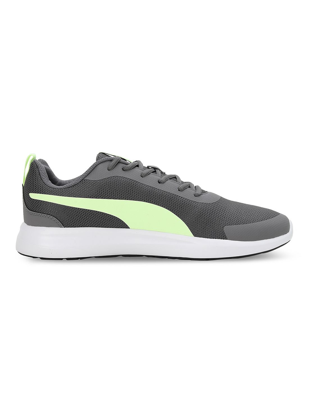 Puma Men Grey & Green Piktor Sports Shoes (1)