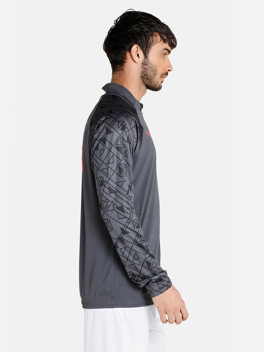 Puma Men Grey Printed Neymar Jr Football Training Jackets (4)