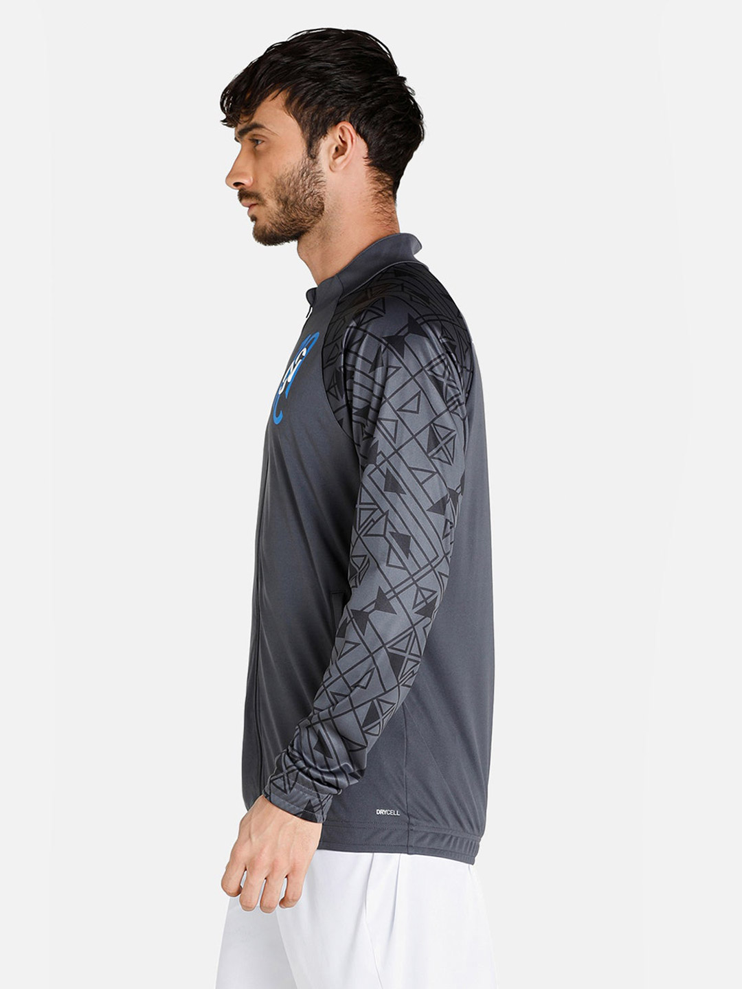 Puma Men Grey Printed Neymar Jr Football Training Jackets (2)