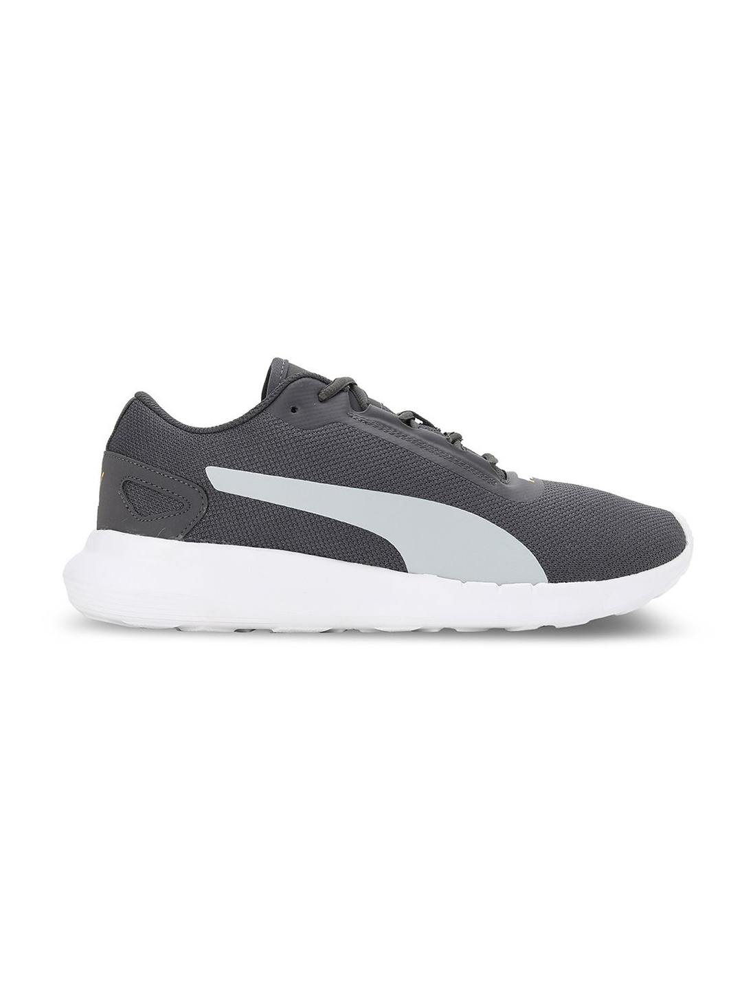Puma Men Grey & Yellow Volant Sports Shoes (1)