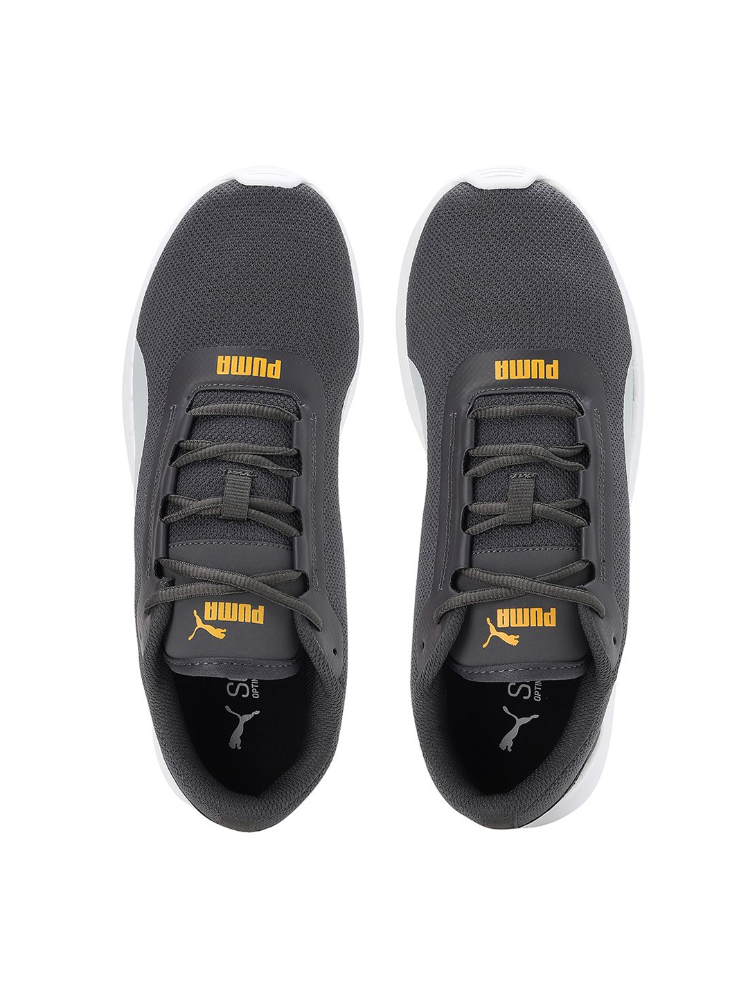 Puma Men Grey & Yellow Volant Sports Shoes (5)