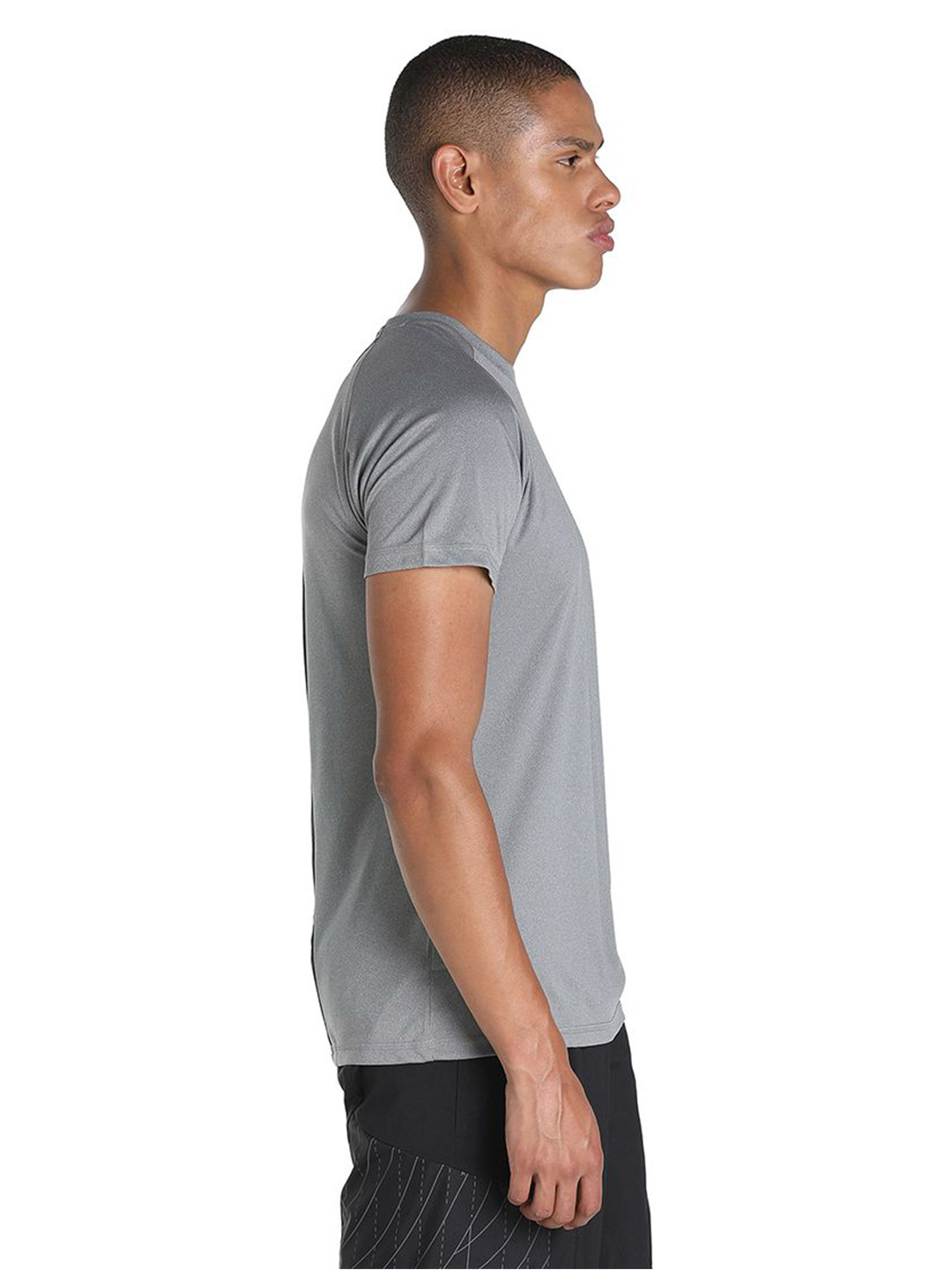 Puma Men Medium Gray Heather Printed RTG T-Shirt (3)