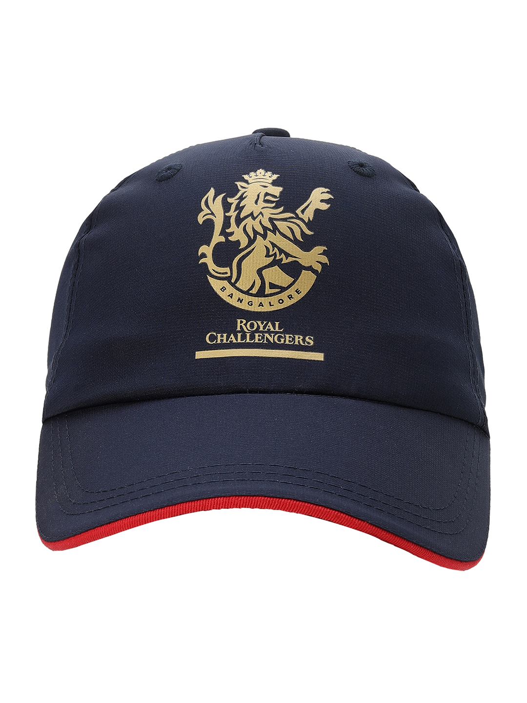 Puma Men Navy Blue/Flame Scarlet RCB Takedown Cap (1)