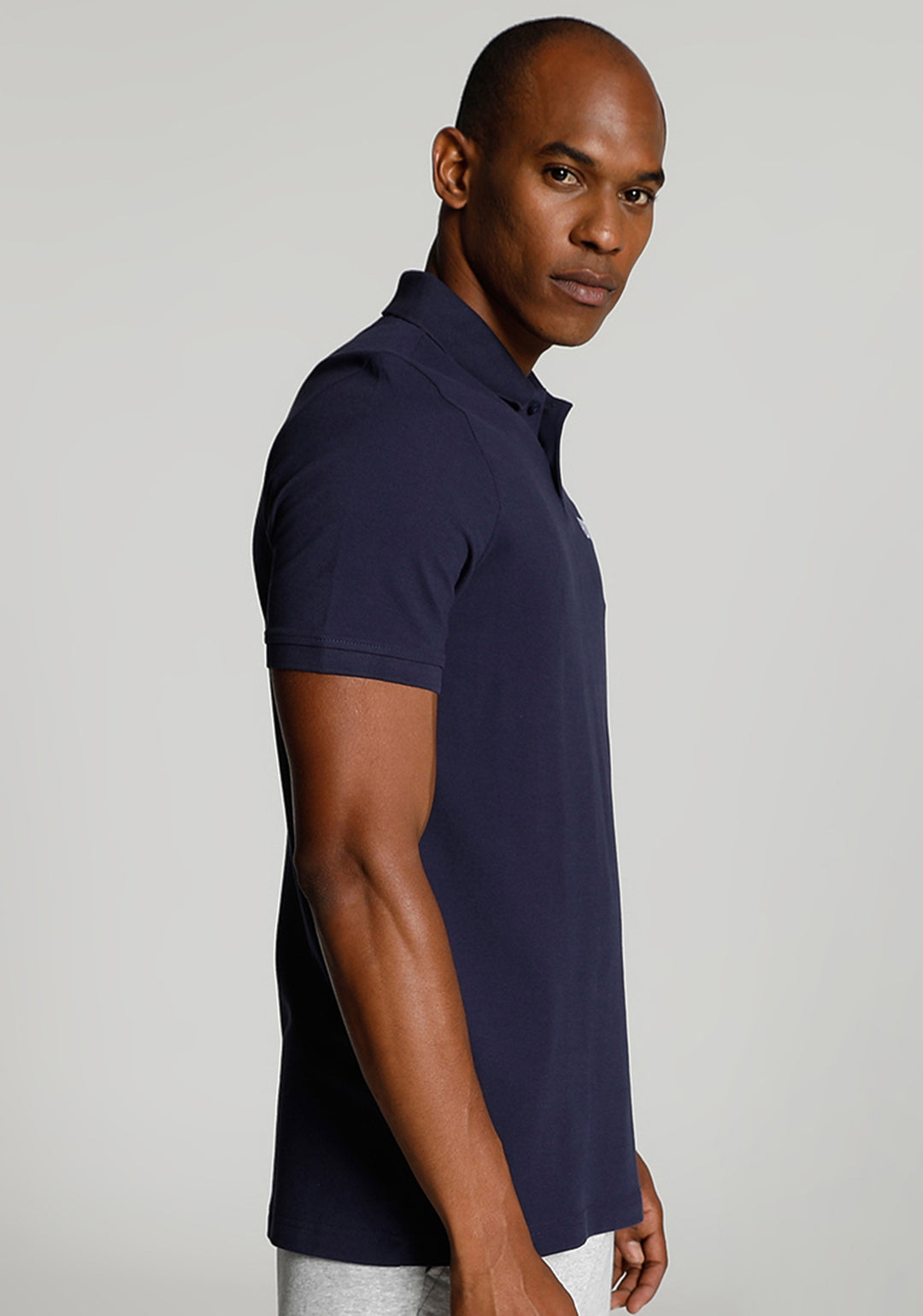 Puma Men Navy Blue ESS Pique Polo (3)