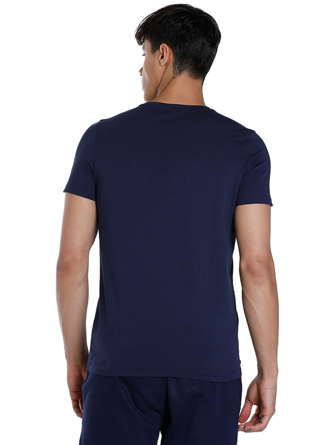 Puma Men Navy Blue Graphic II T-Shirt (3)