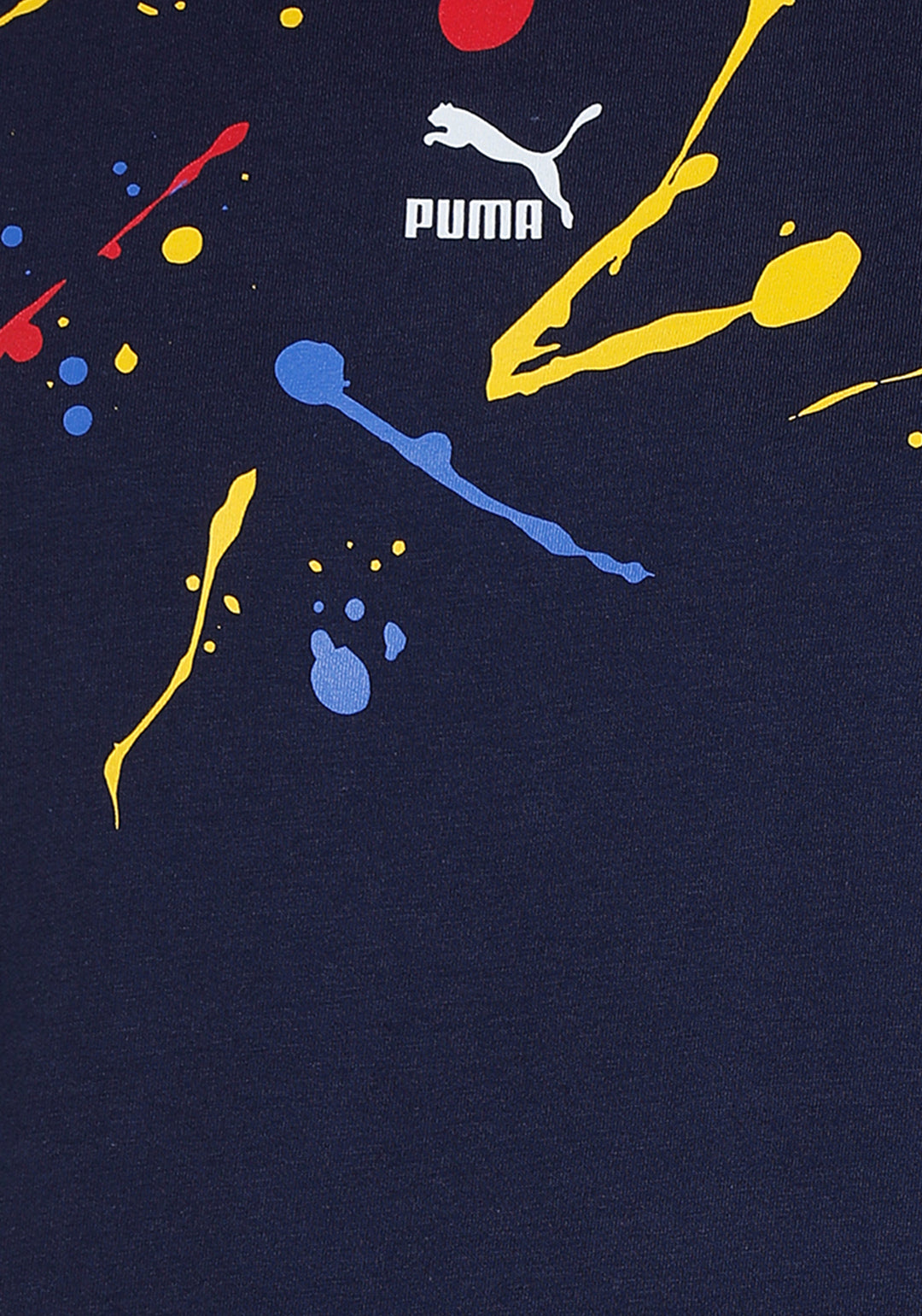 Puma Men Navy Blue Graphic II T-Shirt (6)