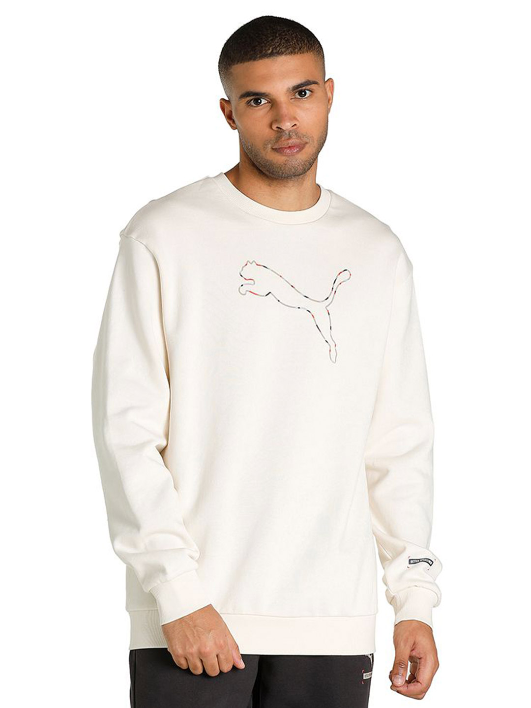 Puma Men no color Printed Better Crew Neck Sweatshirt (1)