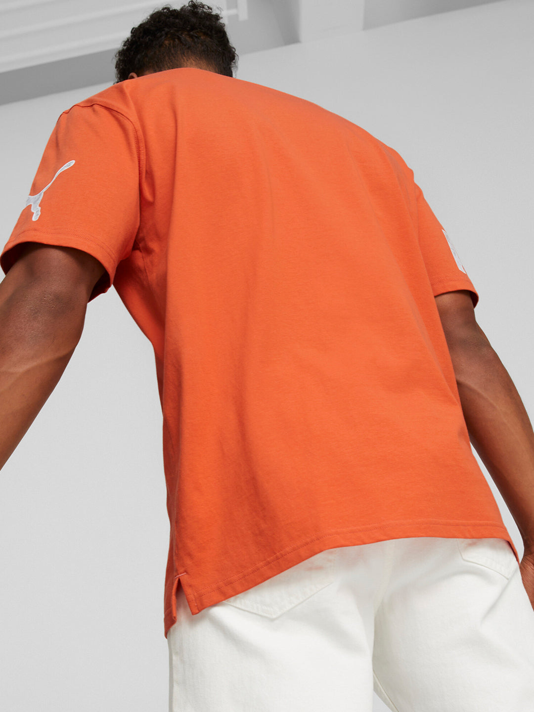 Puma Men Orange PUMA POWER Summer T-Shirt (3)