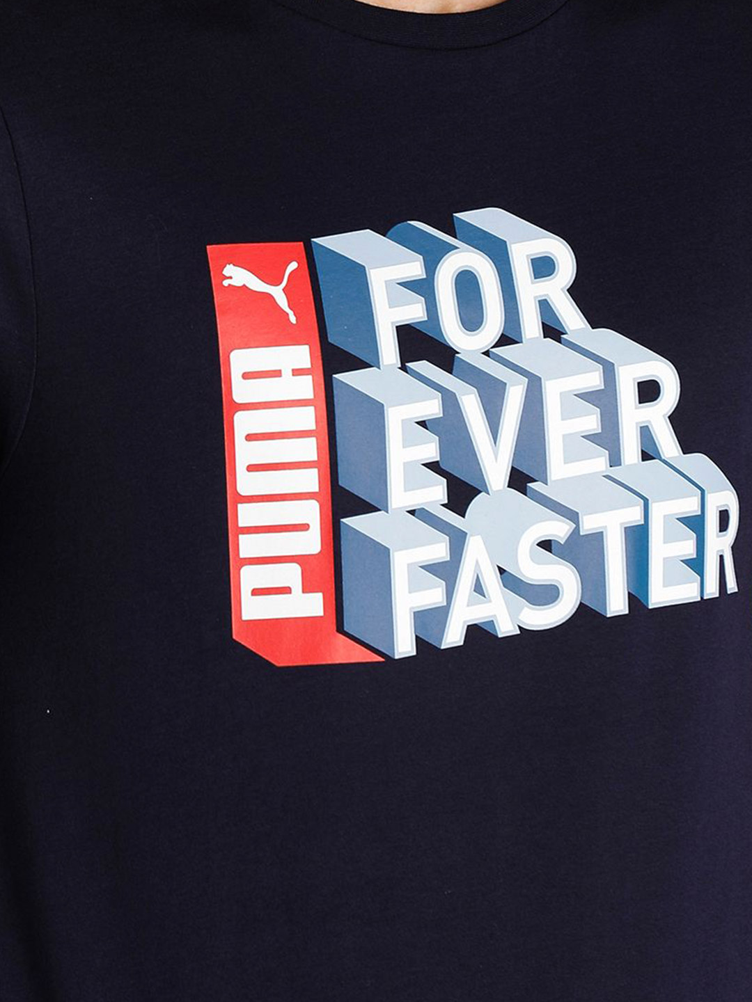 Puma Men Peacoat Printed FF Graphic T-Shirt (5)