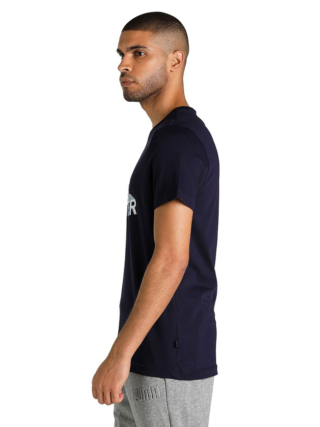 Puma Men Peacoat Printed FF Graphic T-Shirt (6)