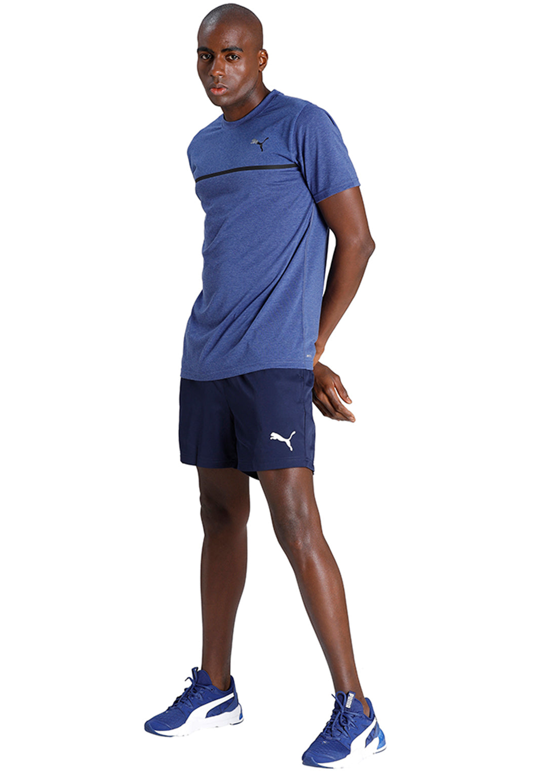 Puma Men Peacoat Solid Active Woven Shorts (6)