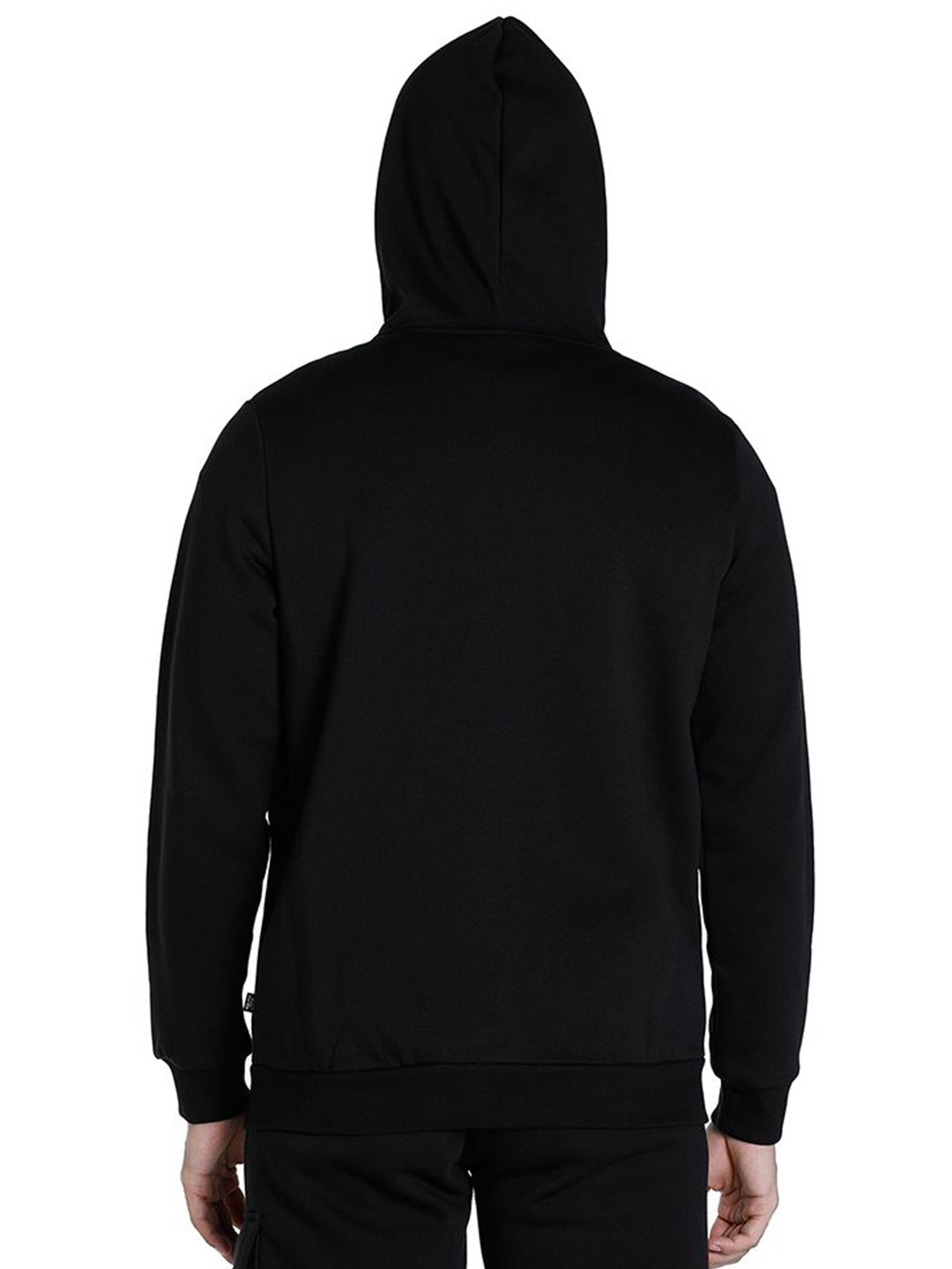 Puma Men Puma Black Printed Essentials Small Logo Full-Zip Regular Fit Hoodie (3)