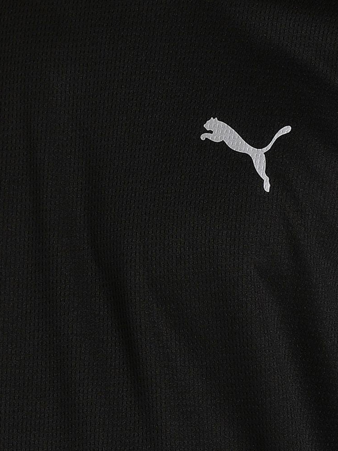 Puma Men Puma Black Printed Favourite Short Sleeve Running T-shirt (6)