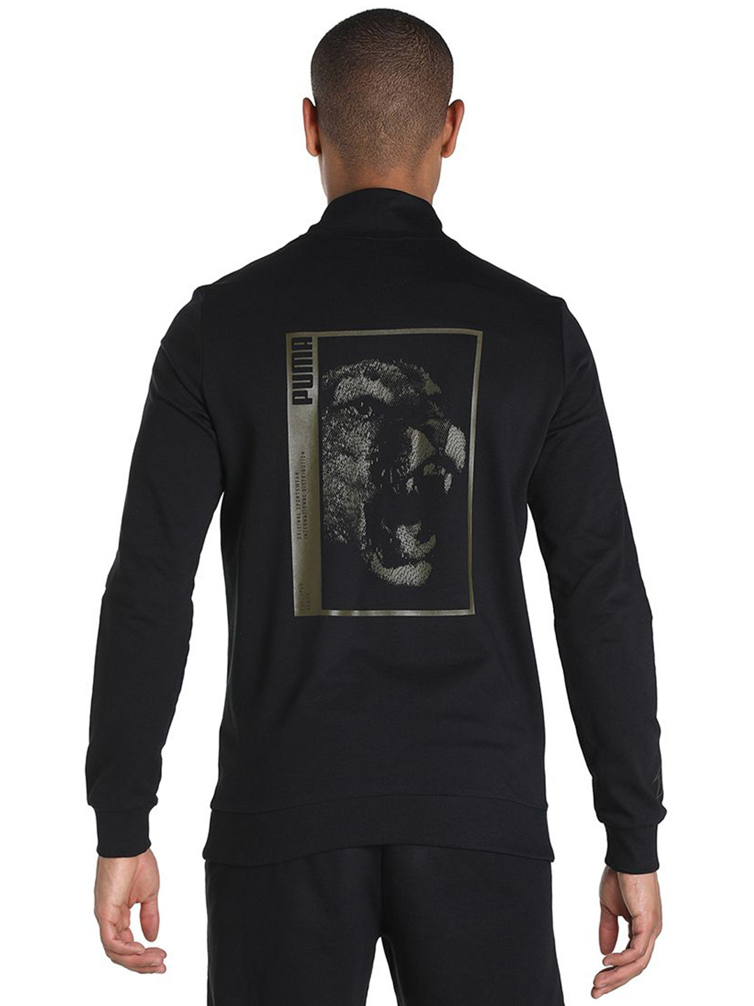 Puma Men Puma Black Printed PUMA x 1DER KL Rahul Graphic Jacket (3)