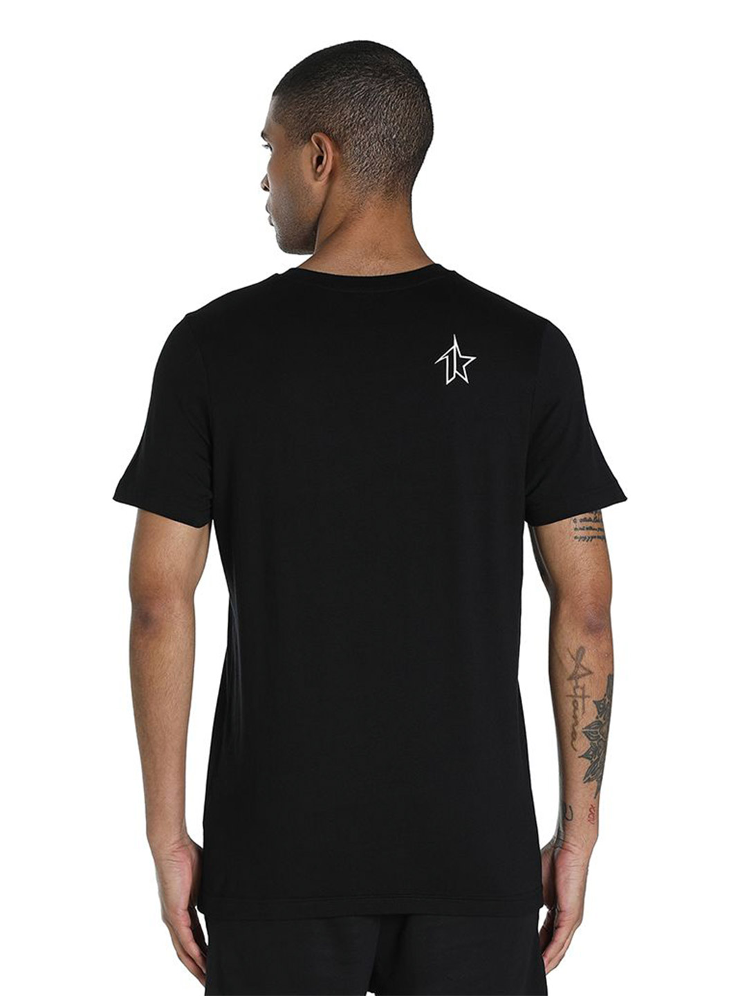 Puma Men Puma Black Printed PUMA x 1DER KL Rahul Grunge Logo T-Shirt (3)