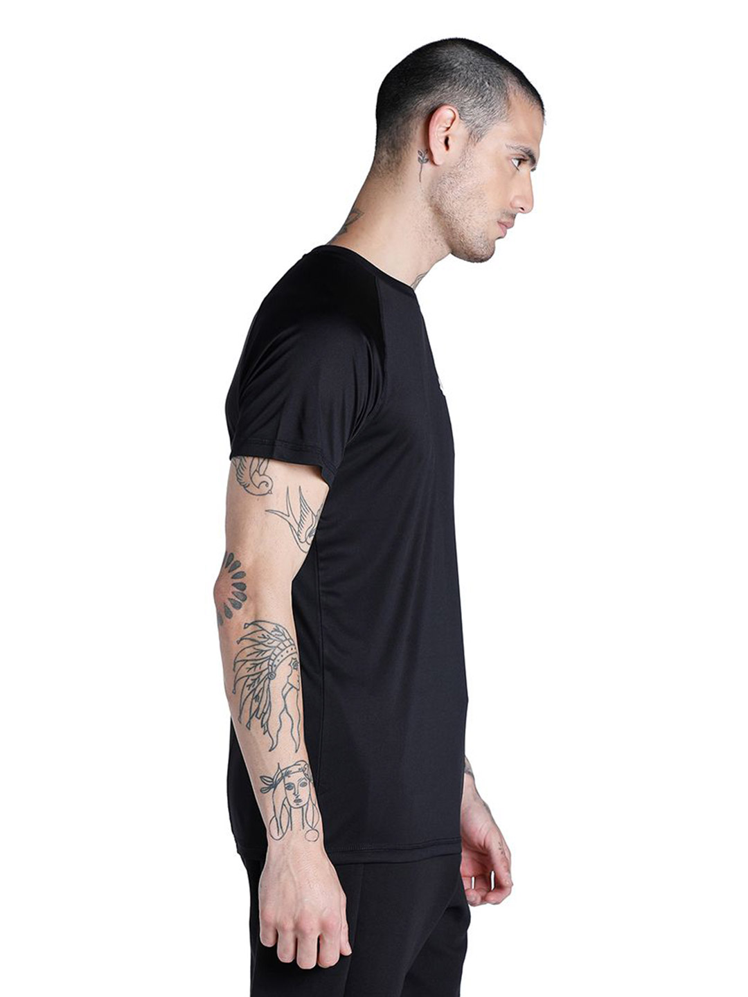 Puma Men PUMA Black Printed RTG T-Shirt (4)