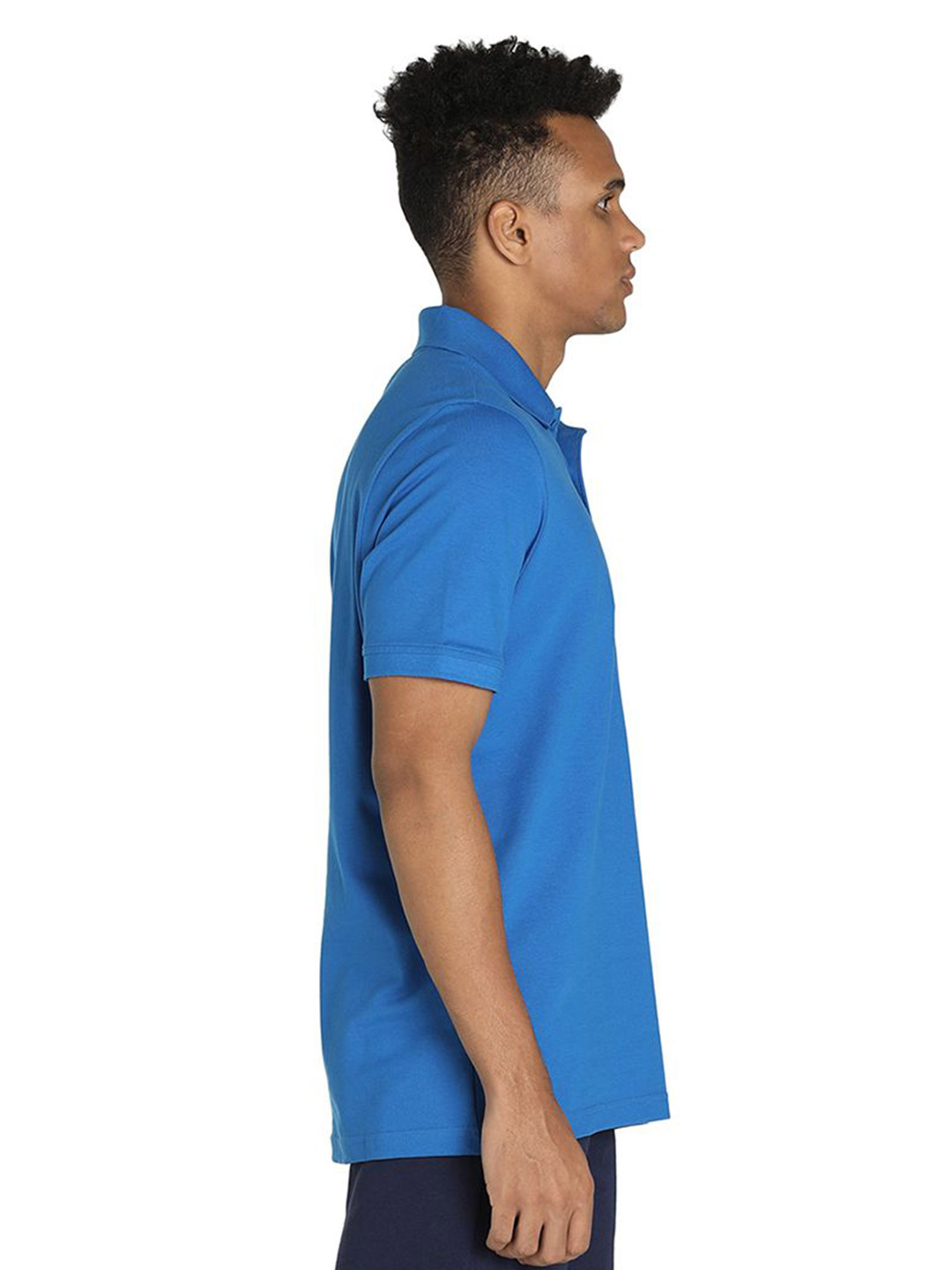 Puma Men Puma Royal Printed Essentials Pique Regular Fit Polo Shirt (4)