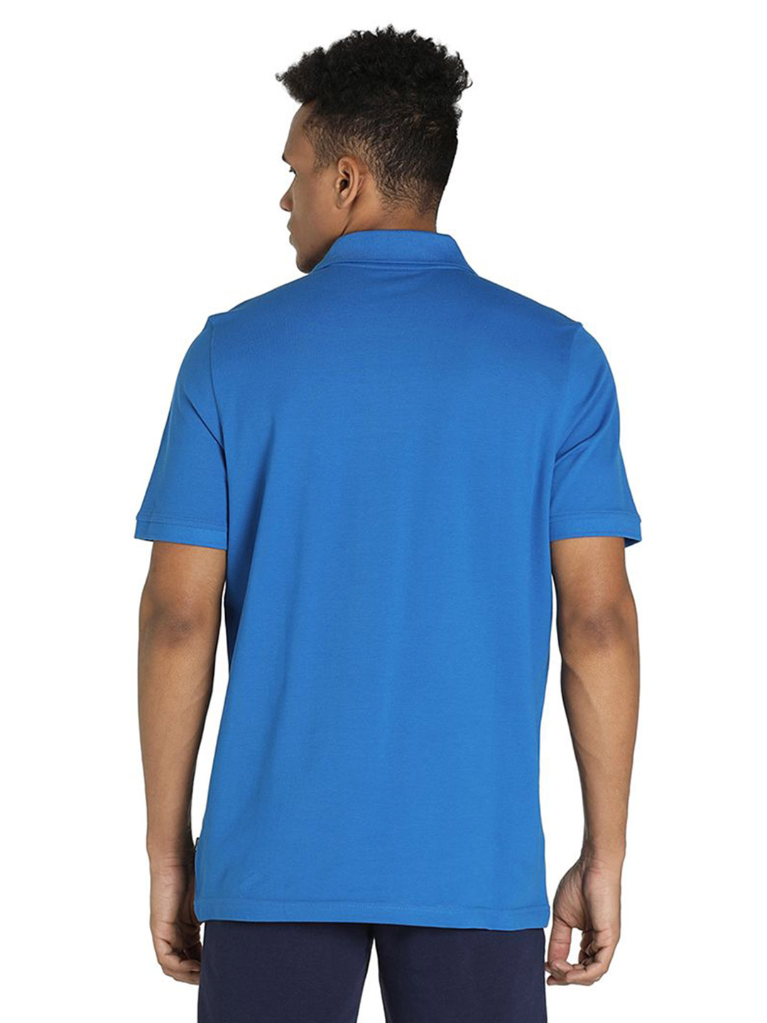 Puma Men Puma Royal Printed Essentials Pique Regular Fit Polo Shirt (3)