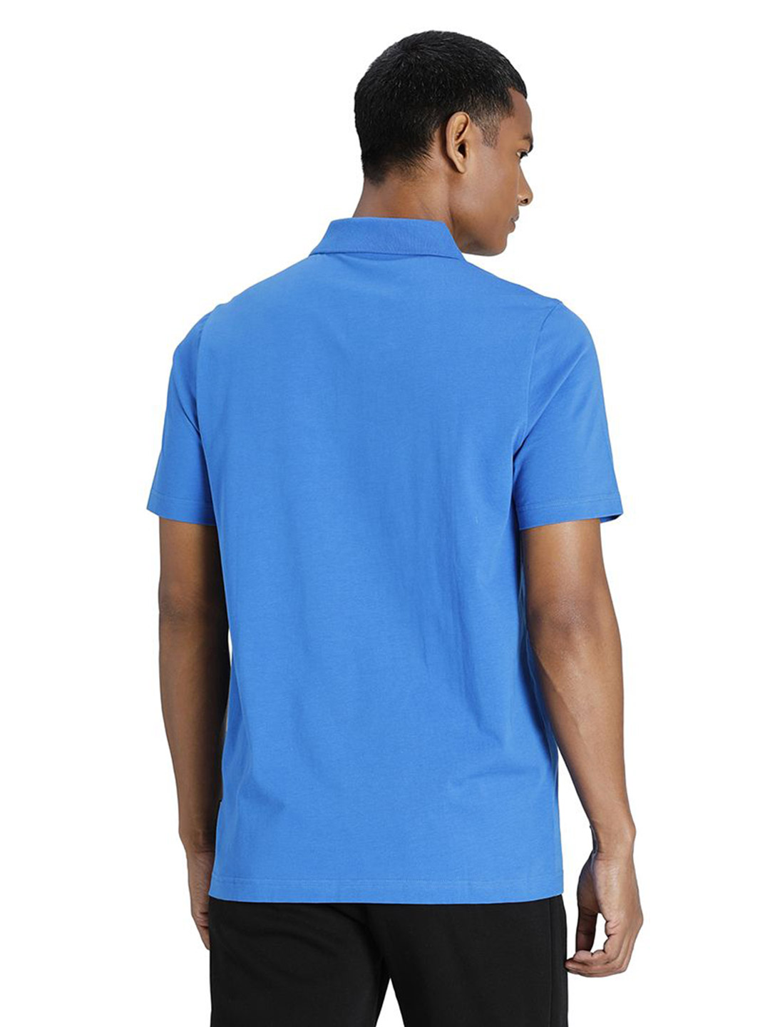 Puma Men Puma Royal Printed Essentials Regular Fit Jersey Polo (3)