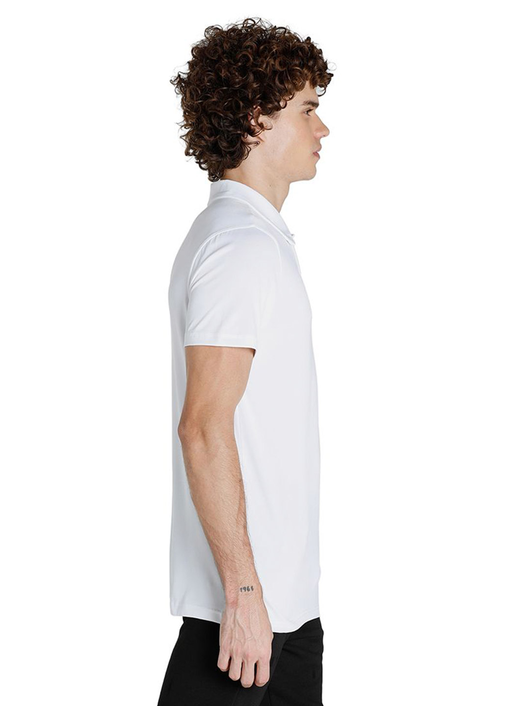 Puma Men Puma White Printed All in Polo T-Shirt (4)